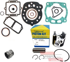 Kawasaki KX125 KX 1989 56mm Bore Mitaka Top End Rebuild Kit Inc Piston & Gaskets - Picture 1 of 5