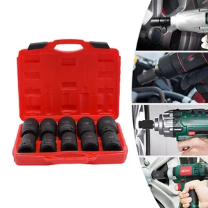 Drive Deep Impact Socket Set Con Valigetta Avvitatore a Percussione N??sse Set 365*235*75mm - Foto 1 di 13