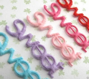 100 piezas x (1 1/4") Mezcla Acolchada Dulce Apliques/Tarjeta/San Valentín/Baby Shower ST255M - Imagen 1 de 1