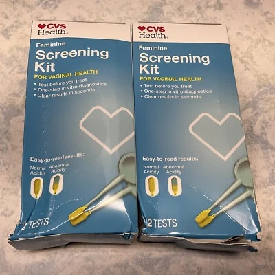 Kit de Detección Femenina para Salud Vaginal 4 Pruebas Total Exp 04/27- Nuevo Foto 1 de 4