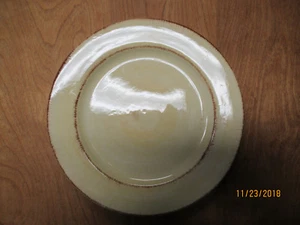 Tabletops BIG IS GREAT YELLOW Large Dinner Plate 12 1/2" 1 ea 5 available - Picture 1 of 4
