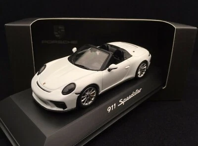 PORSCHE 911 991 II SPEEDSTER 2019 BIANCO NERO INTERNI SPARK WAP0201930K 1/43 - Immagine 1 di 4