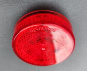 (4 Pack) Optronics 2-1/2" Red LED Marker/Clearance Light w/Reflex #MCL59RB - Picture 1 of 4