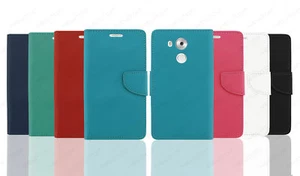 Custodia Flip Cover Libro Portafoglio Chiusura Magnetica per HUAWEI MATE 8 - Foto 1 di 3