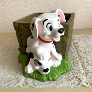 RAR Disney 101 Dalmatiner Übertopf Blumentopf Deckel Vase Figur - Bild 1 von 10