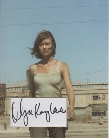 OLGA KURYLENKO Signed 10x8 Photo Display QUANTUM OF SOLACE James Bond 007 COA Cover