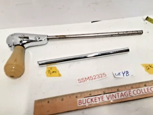 Used ~ Unity Spotlight Parts - Ivory Swivel Handle with Switch /Rod & Tube OEM - Foto 1 di 13