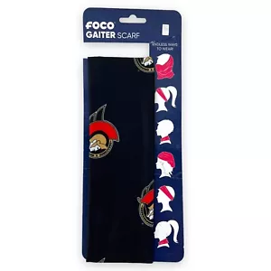 FOCO ERWACHSENE offiziell lizenzierter Ottawa Senators NHL Mini-Druck Logo Gamaschenschal - Bild 1 von 4
