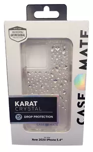 Case-Mate Karat Crystal Case for Apple iPhone Mini 2020 5.4”, Clear Gems - Picture 1 of 2