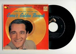 PERRY COMO - COMO'S GOLDEN RECORDS / 7" 45 RPM VINYL EP / 1958 EPA 5030 - Picture 1 of 5