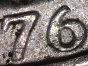 1776-1976 Washington Centennial Quarter Error Coin DDO Date - Picture 1 of 5