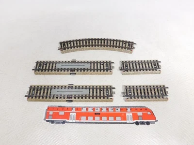 Märklin H0 5x Contact Track M for Railroad Crossing: 5125 5145 5116 #EI431-0, 5 - Image 1 of 3