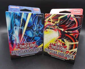 Yu-Gi-Oh Egyptian God Deck 2er Set Obelisk & Slifer I 1. Auflage I Deutsch (DE) - Bild 1 von 5