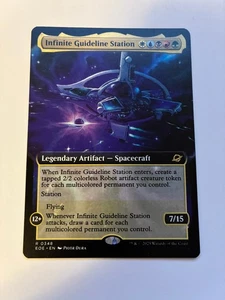 Infinite Guideline Station (Extended Art) #348 NM Edge of Eternities Magic MTG - Foto 1 di 2