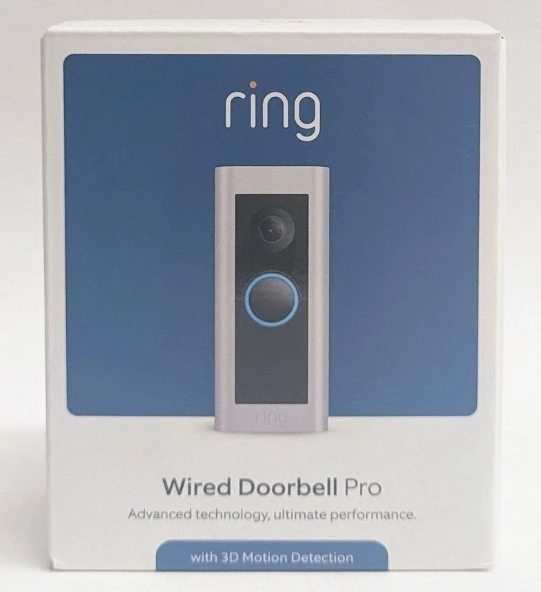 Timbre Ring Wired Pro con Movimiento 3D - Níquel Satinado (Video Timbre Pro 2) Foto 1 de 1