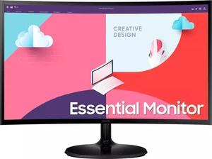 Samsung S3 S27C364EAU Essential Moniteur 27" FHD 1920x1080 VGA HDMI AMD FreeSync - Photo 1/4