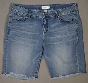 VH15463 REALLY AMAZING ***LANE BRYANT*** DENIM WOMENS JEAN SHORTS sz20 - Picture 1 of 6