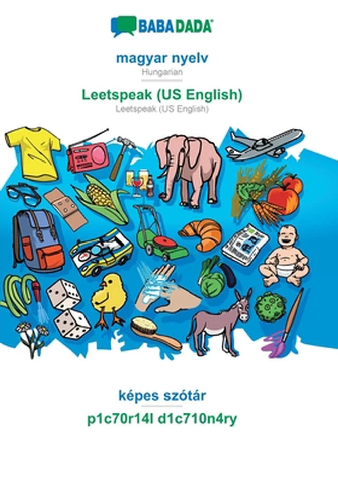 magyar nyelv - Leetspeak (US English), kpes sztr: BABADADA Hungarian - Leetspeak - Image 1 of 1
