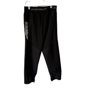 Bracelayer KXV Compression Pants Womens Large Black Knee Support Leggings Damage - Picture 1 of 11