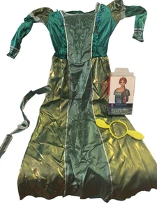 shrek fiona DELUXE costume adult Med. comes with wig. - Picture 1 of 11