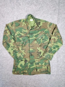 Vintage 1968-69 Vietnamkrieg ERDL Camouflage Camo Jungle Jacke XS Regular - Bild 1 von 11