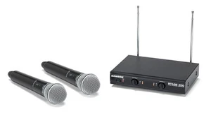 Stage 200 Dual-Channel Handheld VHF Wireless System with Two Q6 Dynamic Micro... - Picture 1 of 1