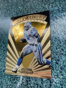 1997 Action Packed Barry Sanders 24K Gold #4 Lions - Bild 1 von 4