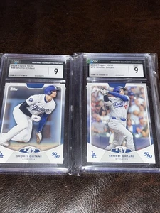 Shohei Ohtani 2024 Topps 50/50 CGC Graded Cards! Set Of 2 - Picture 1 of 9