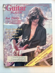 1979 MARCH GUITAR PLAYER MAGAZINE - JOE PERRY FRONT COVER - Bild 1 von 12