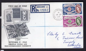 QEII G.B. 1960 Europa REG. First Day Cover MORCOMBE c £50 - Picture 1 of 1