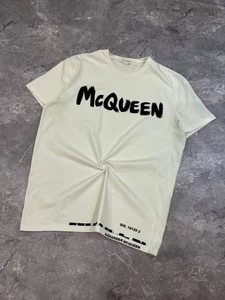 Alexander McQueen Graffiti Cotton t shirt L Men - Picture 1 of 7