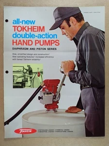 Tokheim Double-Action Hand Pumps vintage brochure - Picture 1 of 3