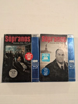Клан Сопрано: сезон 6 часть 1, 2 [Blu-ray] 3 диска HBO без региона совершенно новый  - Изображение 1 из 3