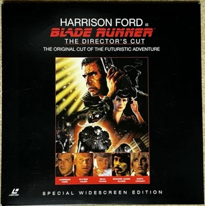 Blade Runner Laserdisc LD Harrison Ford The Director’s Cut Widescreen Excellent - Picture 1 of 5