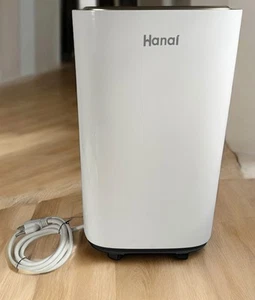 Hanai Dehumidifier 30-Pint Portable Home Basement Moisture Control with Wheels - Picture 1 of 5