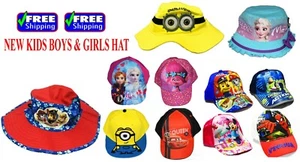 NEW KIDS CHILDREN SUMMER HAT BOYS GIRLS PAW PATROL HUNTING CAMPING BUCKET CAP - Picture 1 of 26