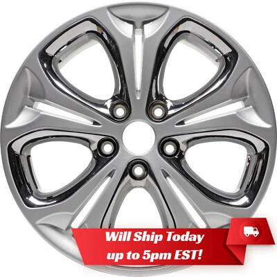 New 17" Replacement Alloy Wheel Rim for 2013 2014 2015 Hyundai Elantra GT 70838 - Image 1 of 4