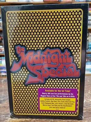 The Midnight Special DVD Set (6 Discs) RARE 1970's Music TV Show *NEW/SEALED* - Image 1 of 3