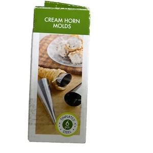 CREAM HORN MOLDS from Fox Run, Pack of 6 - Picture 1 of 3