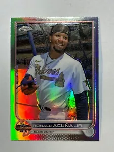 2022 Topps Chrome Update Series - 2022 All-Star Game #ASGC-17 Ronald Acuña Jr. - Picture 1 of 2