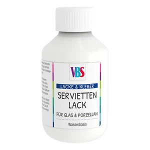 Barniz para servilletas adhesivo para servilletas para vidrio y porcelana de VBS - Imagen 1 de 10