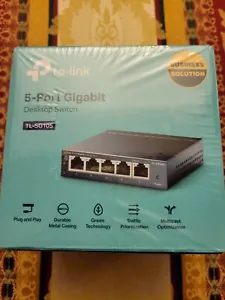 NEW TP-Link 5 Port Gigabit Desktop Unmanaged Ethernet Switch TL-SG105 - Picture 1 of 10