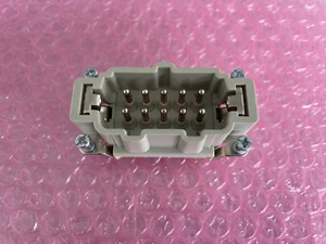 Harting 09330102601 Stifteinsatz Han 10E-sti-s Schraubanschluss, unbenutzt - Bild 1 von 2