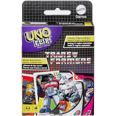 Juego de Cartas Mattel Transformers Uno NUEVO EN STOCK Foto 1 de 2