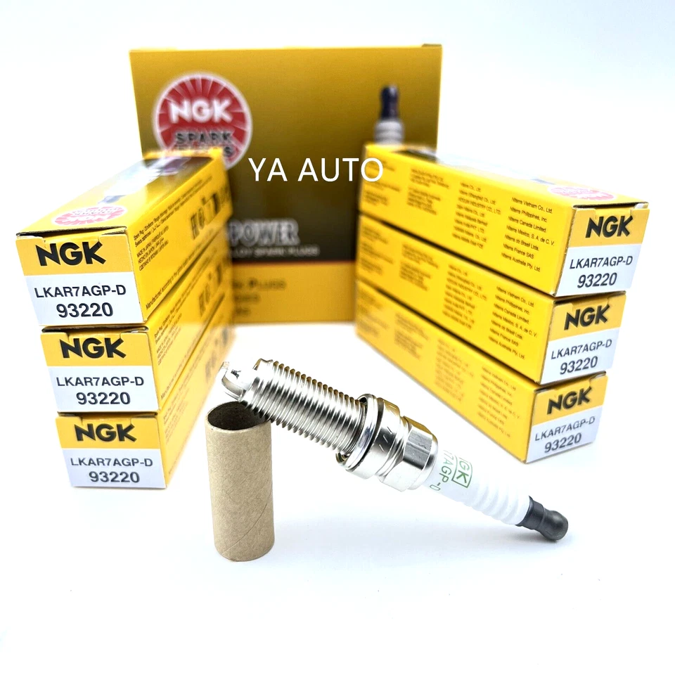 NGK 93220 G-POWER "PLATINUM" Spark Plugs (Set of 6) for 09-18 Nissan Maxima 3.5L Foto 1 de 1