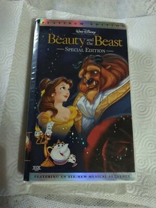Walt Disney Beauty And The Beast/Platinum Edition/Special Edition VHS 25125 - Picture 1 of 5