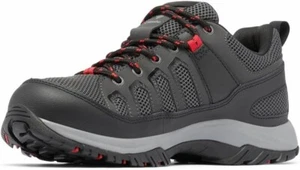 Columbia Weatherproof Granite Trail Low Shoe Grey Red Black UK 8 BNIB Waterproof - Picture 1 of 11