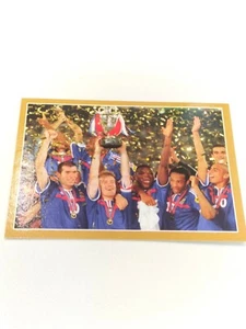 Deschamps Zidane Henry Euro 2000 #82 - image Panini Carrefour 2018 Envoi éclair - Imagen 1 de 2