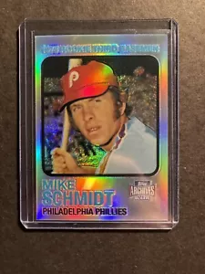 Mike Schmidt 2001 Topps Archives Reserve Refractor #72 - Picture 1 of 2