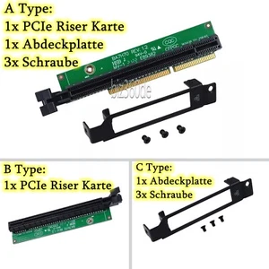 01AJ940 pour ThinkCentre M920q M920x M720q P330 Tiny5 PCIE16 Expansion Riser Carte - Photo 1/32